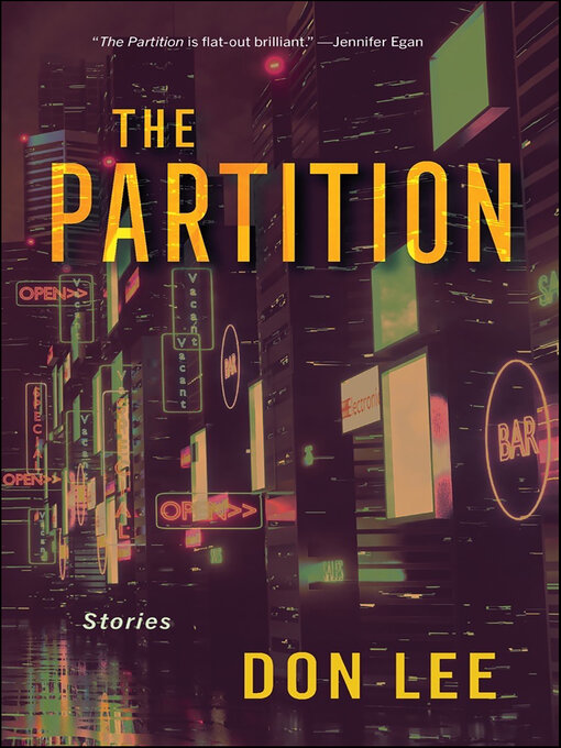 Title details for The Partition by Don Lee - Wait list